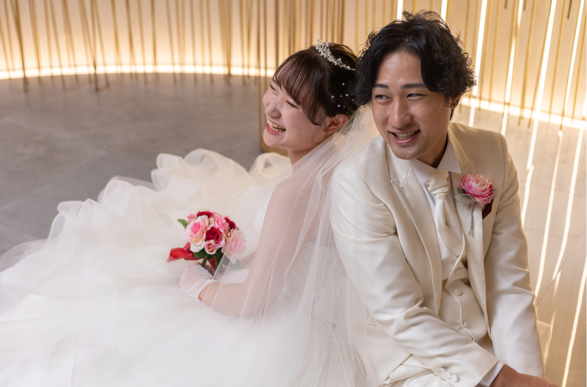 おふたりの素敵笑顔なホワイトウェディング！